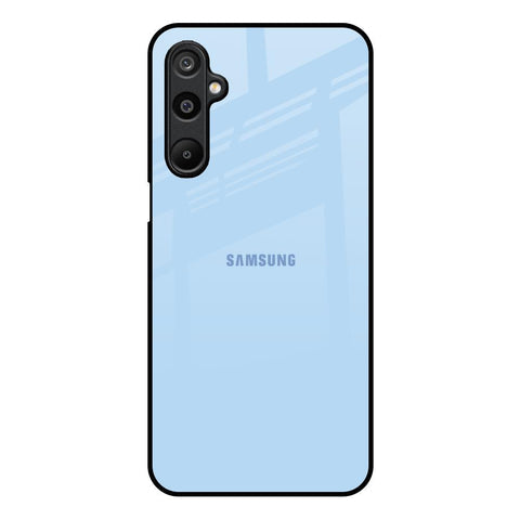 Pastel Sky Blue Glossy Case for Samsung Galaxy M16 5G
