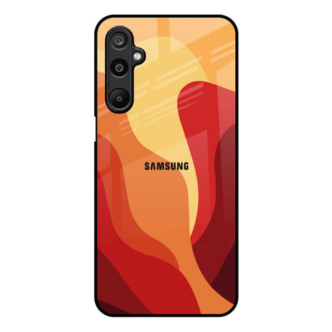 Magma Color Pattern Glossy Case for Samsung Galaxy M16 5G
