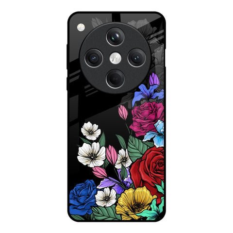 Rose Flower Bunch Art Glossy Case for Oppo Find X8 5G