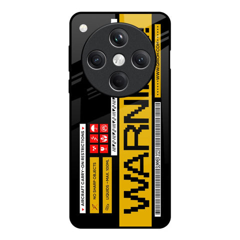 Aircraft Warning Glossy Case for Oppo Find X8 5G