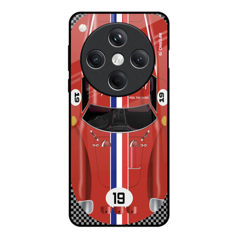 Racing Vintage Glossy Case for Oppo Find X8 5G