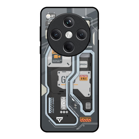 Retro Futuristic Glossy Case for Oppo Find X8 5G