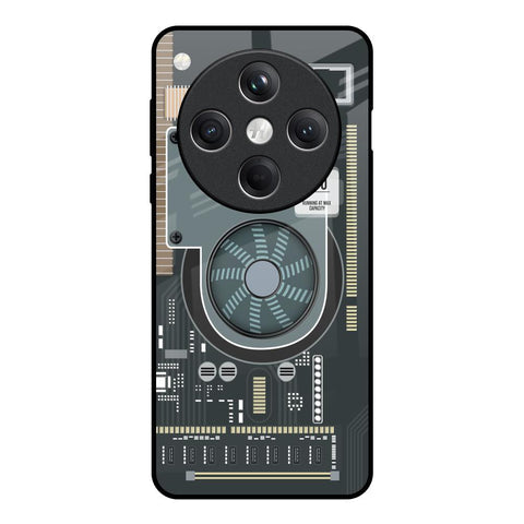 Motherboard Circuit Glossy Case for Oppo Find X8 5G