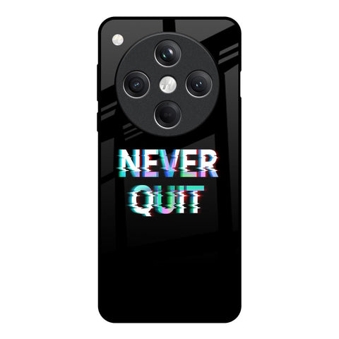 Never Quit Glossy Case For Oppo Find X8 5G