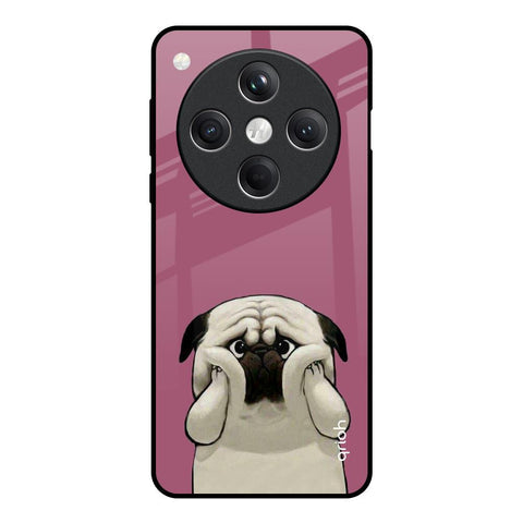 Funny Pug Face Glossy Case For Oppo Find X8 5G