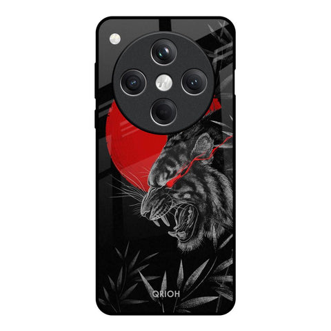 Red Moon Tiger Glossy Case for Oppo Find X8 5G
