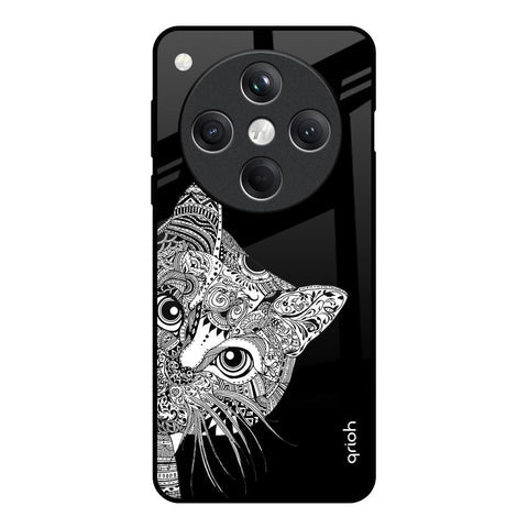 Kitten Mandala Glossy Case for Oppo Find X8 5G