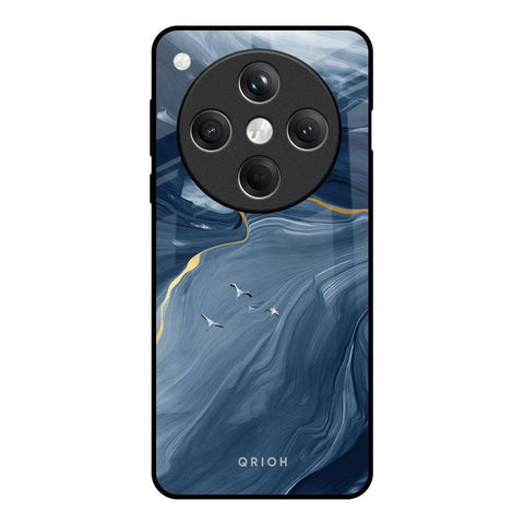 Deep Ocean Marble Glossy Case for Oppo Find X8 5G