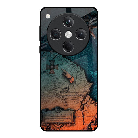 Geographical Map Glossy Case for Oppo Find X8 5G