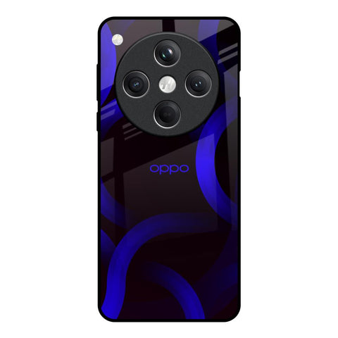 Blue Ring Light Glossy Case for Oppo Find X8 5G