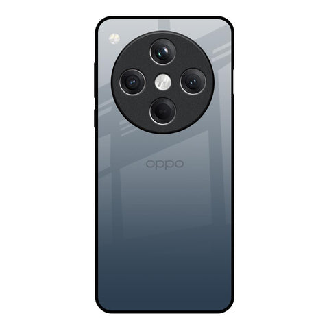 Smokey Grey Color Glossy Case For Oppo Find X8 5G