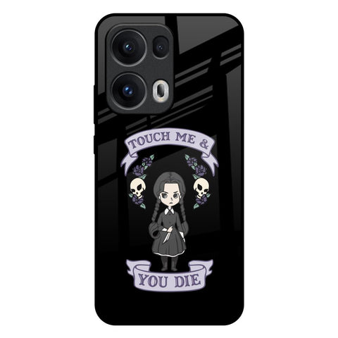 Touch Me & You Die Glossy Case for Oppo Reno13 Pro 5G