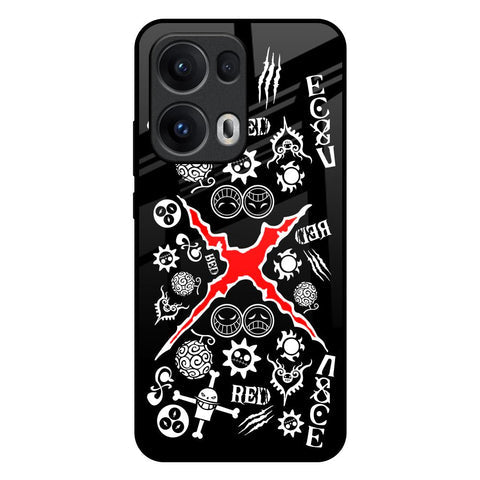 Red Zone Glossy Case for Oppo Reno13 Pro 5G