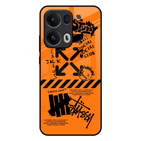 Anti Social Club Glossy Case for Oppo Reno13 Pro 5G