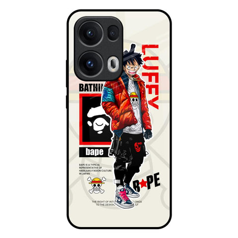 Bape Luffy Glossy Case for Oppo Reno13 Pro 5G