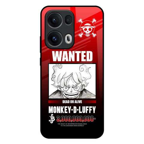 Luffy Wanted Glossy Case for Oppo Reno13 Pro 5G