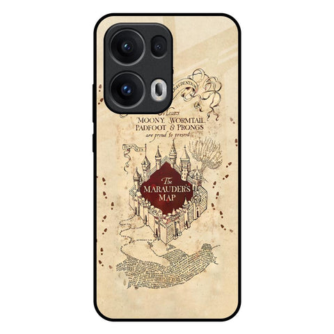 Magical Map Glossy Case for Oppo Reno13 Pro 5G
