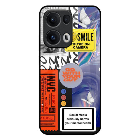 Smile for Camera Glossy Case for Oppo Reno13 Pro 5G