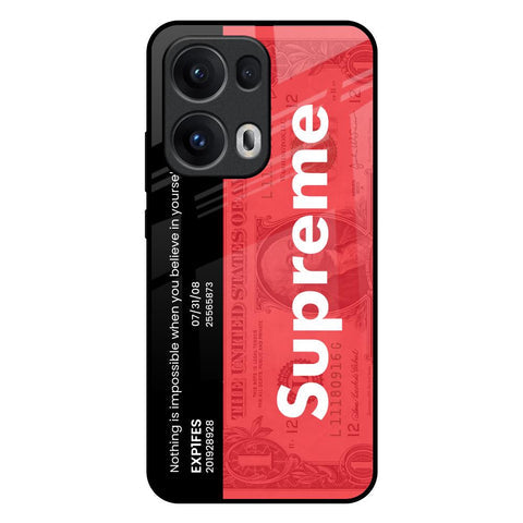 Supreme Ticket Glossy Case for Oppo Reno13 Pro 5G