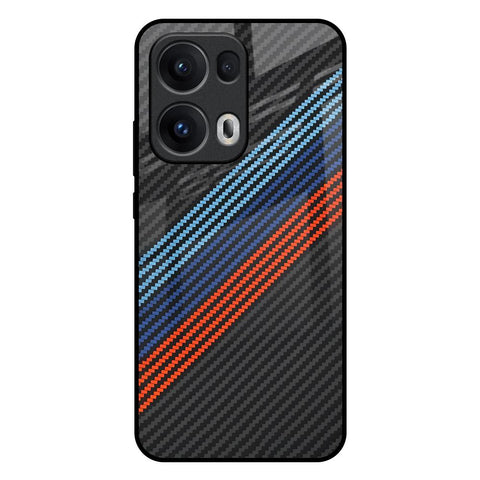 Carbon Inspired Glossy Case for Oppo Reno13 Pro 5G