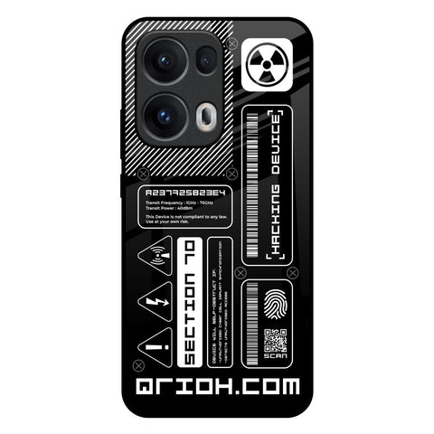 Futuristic Art Glossy Case for Oppo Reno13 Pro 5G