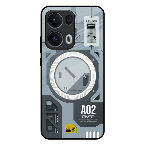Modern Technology Glossy Case for Oppo Reno13 Pro 5G