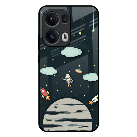 Astronaut Dream Glossy Case For Oppo Reno13 Pro 5G