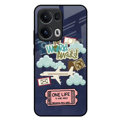 Tour The World Glossy Case For Oppo Reno13 Pro 5G
