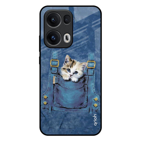 Kitty In Pocket Glossy Case For Oppo Reno13 Pro 5G