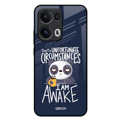 Struggling Panda Glossy Case for Oppo Reno13 Pro 5G