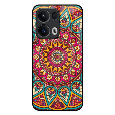 Elegant Mandala Glossy Case for Oppo Reno13 Pro 5G