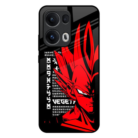 Red Vegeta Glossy Case for Oppo Reno13 Pro 5G