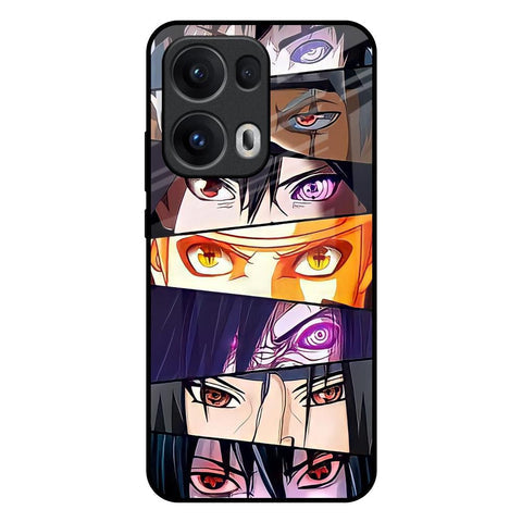 Anime Eyes Glossy Case for Oppo Reno13 Pro 5G