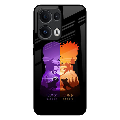 Minimalist Anime Glossy Case for Oppo Reno13 Pro 5G