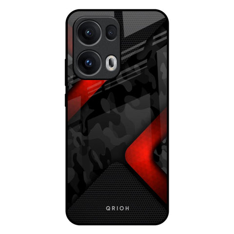 Modern Camo Abstract Glossy Case for Oppo Reno13 Pro 5G