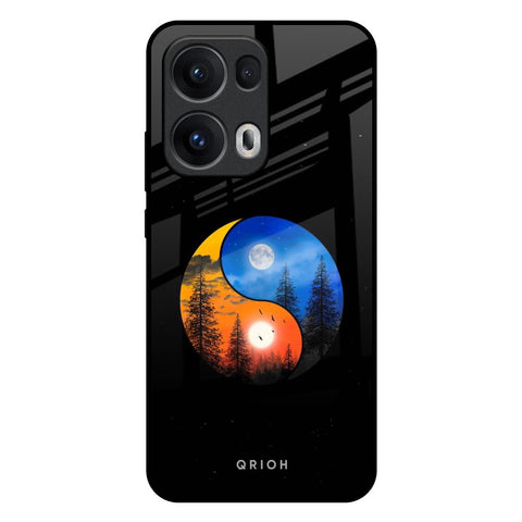 Yin Yang Balance Glossy Case for Oppo Reno13 Pro 5G
