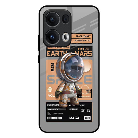 Space Ticket Glossy Case for Oppo Reno13 Pro 5G