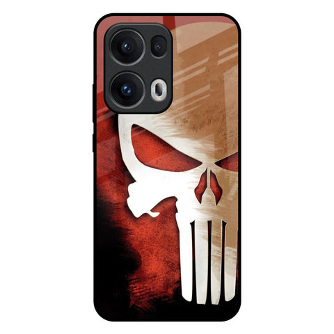 Red Skull Glossy Case for Oppo Reno13 Pro 5G
