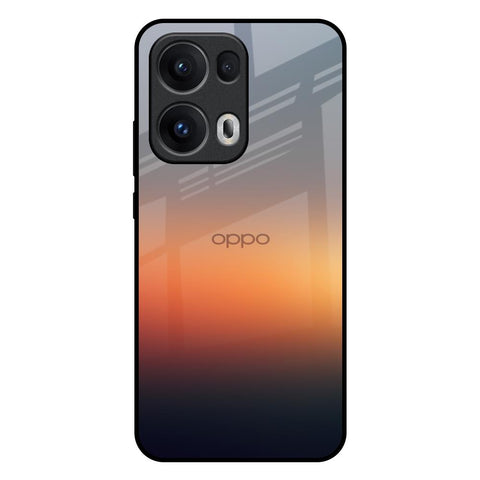 Aesthetic Orange Glossy Case for Oppo Reno13 Pro 5G