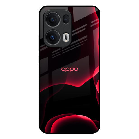 Red Thunder Glossy Case for Oppo Reno13 Pro 5G