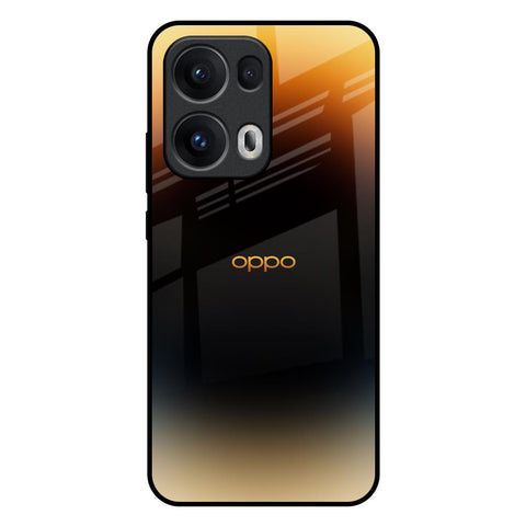 Grainy Yellow Glossy Case for Oppo Reno13 Pro 5G