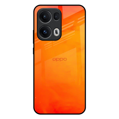 Tangy Orange Glossy Case for Oppo Reno13 Pro 5G