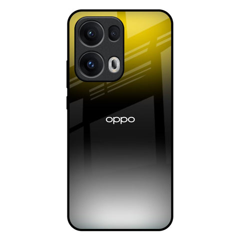 Yellow Shadow Glossy Case for Oppo Reno13 Pro 5G
