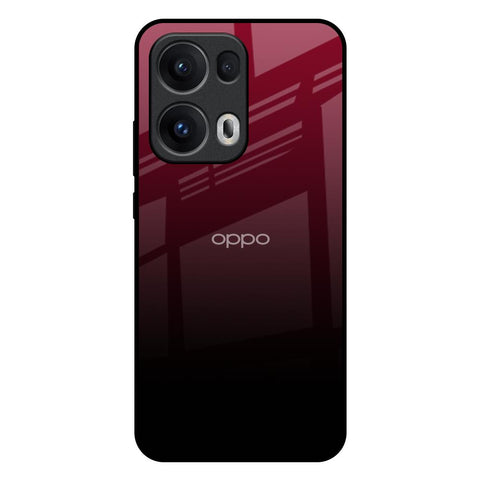 Wine Red Glossy Case For Oppo Reno13 Pro 5G