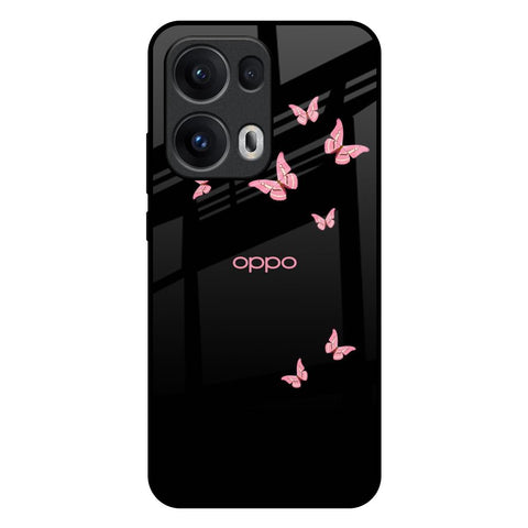 Fly Butterfly Glossy Case for Oppo Reno13 Pro 5G