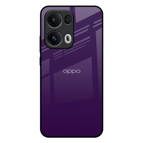 Dark Purple Glossy Case for Oppo Reno13 Pro 5G