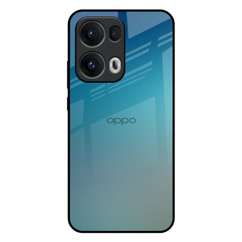 Sea Theme Gradient Glossy Case for Oppo Reno13 Pro 5G