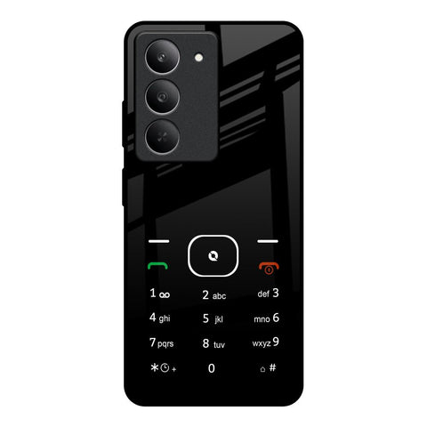 Classic Keypad Pattern Glossy Case for Realme 14x 5G