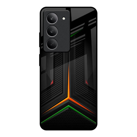 Modern Ultra Chevron Glossy Case for Realme 14x 5G