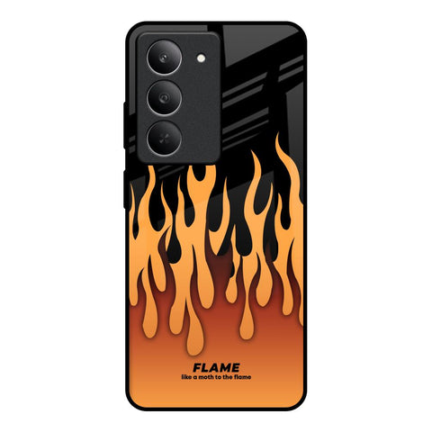 Fire Flame Glossy Case for Realme 14x 5G